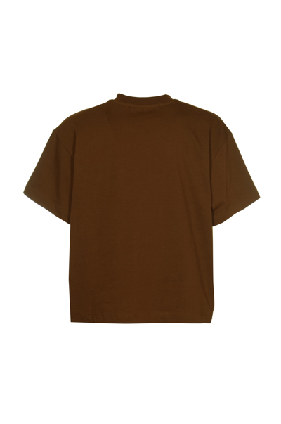 Shop Séfr Atelier T-shirt In Heavy Brown