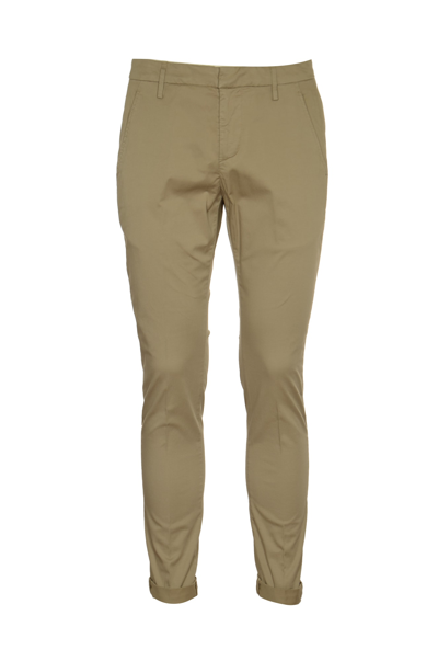 Shop Dondup Concealed Skinny Trousers In Sabbia