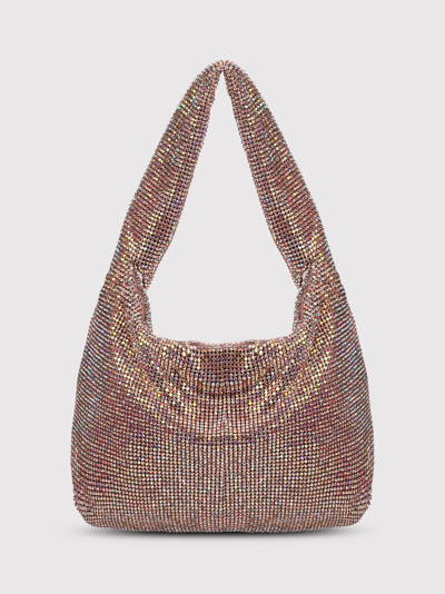 Shop Kara Crystal Mesh Cristal-embellished Bag