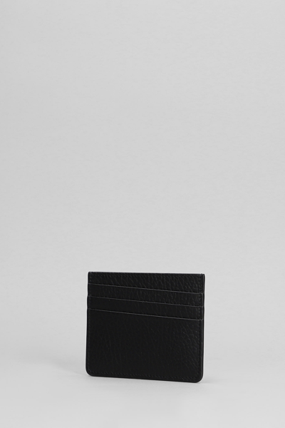 Shop Maison Margiela Wallet In Black Leather