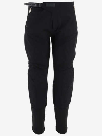 Shop Pinko Stretch Jersey Pants In Black