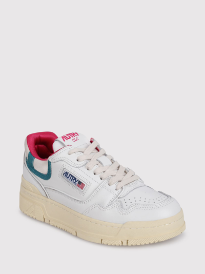 Autry Clc Lace-up Leather Sneakers