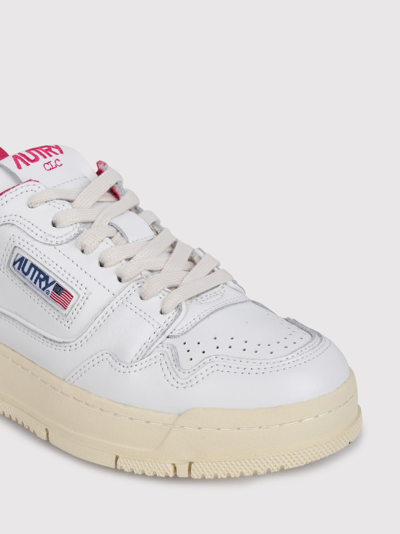 Autry Clc Lace-up Leather Sneakers