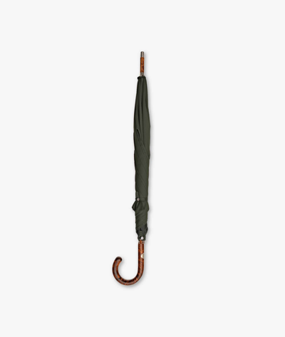 Shop Larusmiani Umbrella Travel Umbrella In Olive