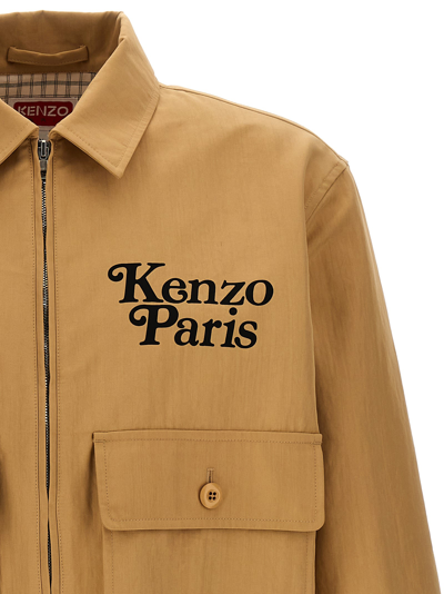 Shop Kenzo By Verdy Short Blouson In Beige