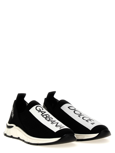 Shop Dolce & Gabbana Sorrento 2,0 Sneakers In White/black
