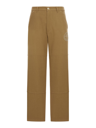 Shop Moncler Genius Moncler X Roc Nation By Jay-z Cargo Trousers In Brown