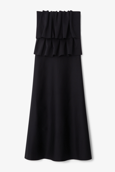 House Of Dagmar Sculpted Tube Dress In Black