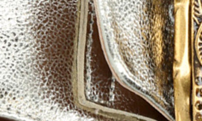 Shop Kurt Geiger Mayfair Ankle Strap Sandal In Silver