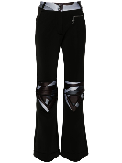 Shop Pucci X Fusalp Black Elancia Bootcut Ski Pants In Schwarz