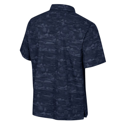 Shop Colosseum Navy Michigan Wolverines Ozark Button-up Shirt
