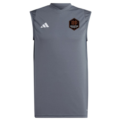 Shop Adidas Originals Adidas Gray Houston Dynamo Fc 2024 Sleeveless Training Jersey