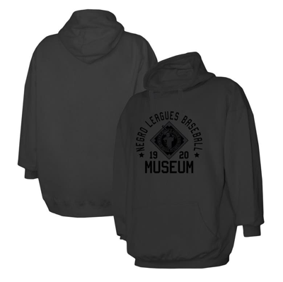 Shop Stitches Black Negro Leagues Baseball Museum Pullover Hoodie