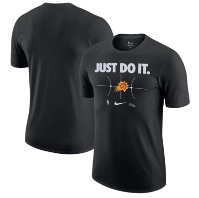 Shop Nike Black Phoenix Suns Just Do It T-shirt