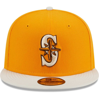 Shop New Era Gold Seattle Mariners Tiramisu  9fifty Snapback Hat