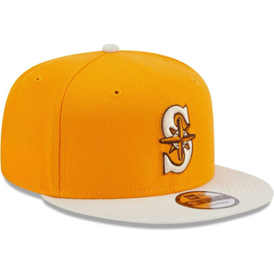Shop New Era Gold Seattle Mariners Tiramisu  9fifty Snapback Hat