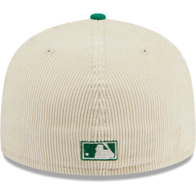 Shop New Era White Oakland Athletics  Corduroy Classic 59fifty Fitted Hat