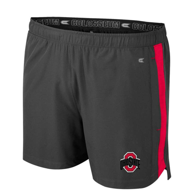 Shop Colosseum Charcoal Ohio State Buckeyes Langmore Shorts