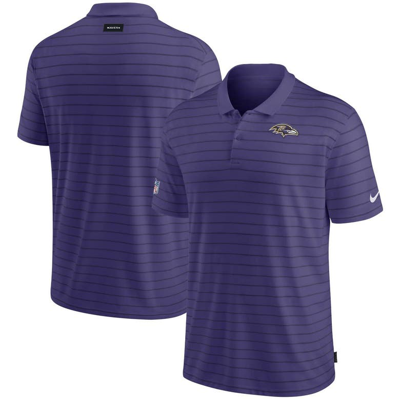 Shop Nike Purple Baltimore Ravens Sideline Victory Coaches Performance Polo