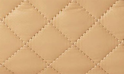 Shop Mz Wallace Crosby Convertible Quilted Nylon Sling Bag In Camel