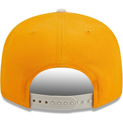 Shop New Era Gold Oakland Athletics Tiramisu  9fifty Snapback Hat
