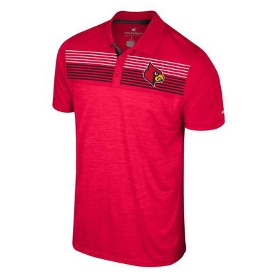 Shop Colosseum Red Louisville Cardinals Langmore Polo