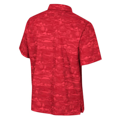 Shop Colosseum Scarlet Ohio State Buckeyes Ozark Button-up Shirt