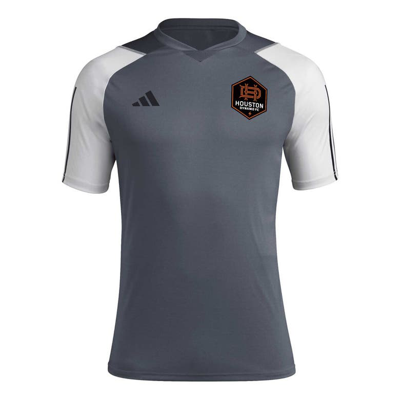 Shop Adidas Originals Adidas Gray Houston Dynamo Fc 2024 Aeroready Training Jersey