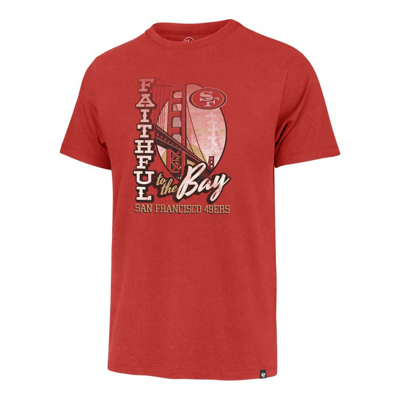 Shop 47 ' Scarlet San Francisco 49ers Regional Franklin T-shirt