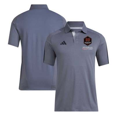 Shop Adidas Originals Adidas Gray Houston Dynamo Fc 2024 Training Polo