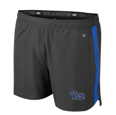 Shop Colosseum Charcoal Pitt Panthers Langmore Shorts