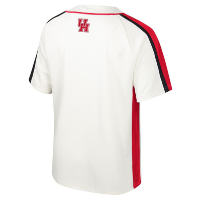 Shop Colosseum Cream Houston Cougars Ruth Button-up Baseball Jersey