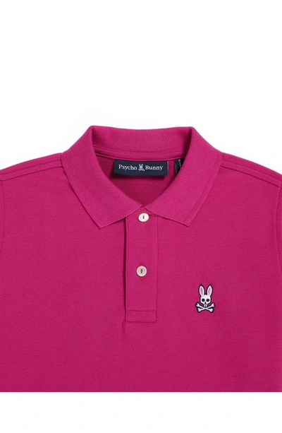 Shop Psycho Bunny Classic Polo In Wild Berry