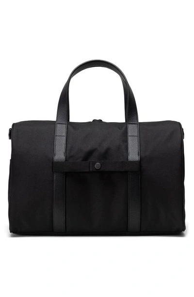 Shop Herschel Supply Co Novel Recycled Polyester Carry-on Duffle Bag In Black Tonal