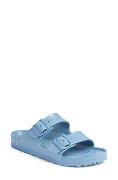 Birkenstock Arizona Dual-buckle Slide Sandals In Elemental Blue