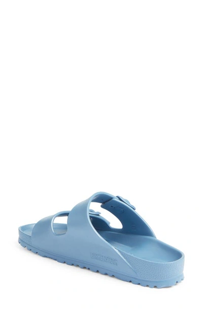 Birkenstock Arizona Dual-buckle Slide Sandals In Elemental Blue