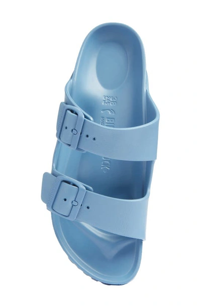 Birkenstock Arizona Dual-buckle Slide Sandals In Elemental Blue