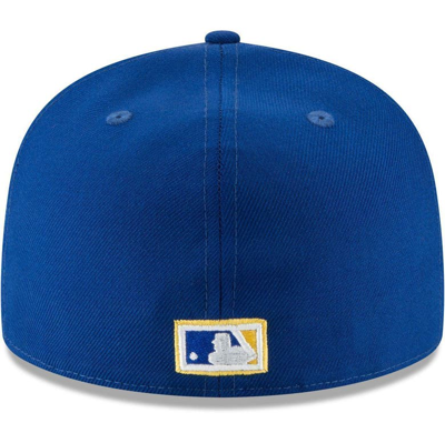 Shop New Era Yellow Milwaukee Brewers Cooperstown Collection Wool 59fifty Fitted Hat