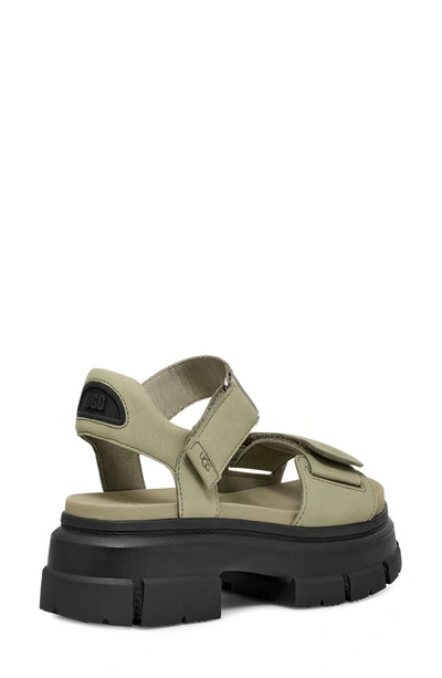 Shop Ugg (r) Ashton Lug Sandal In Shaded Clover