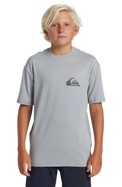 Shop Quiksilver Kids' Everyday Surf T-shirt In Quarry