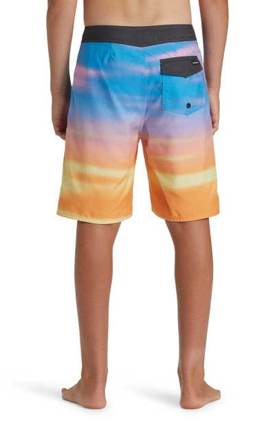 Shop Quiksilver Kids' Everyday Fade Board Shorts In Monaco Blue