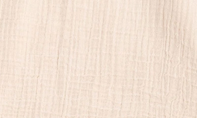 Saachi Gauze Cotton Scarf In Beige