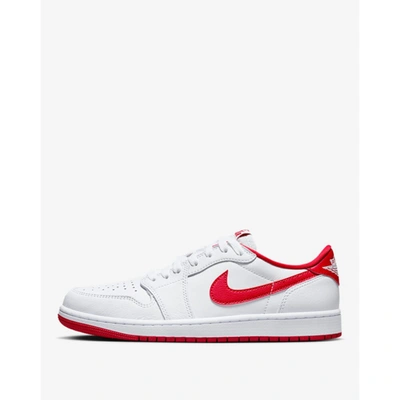 Shop Nike Air Jordan 1 Retro Low Og White/university Red-white Cz0790-161 Men's