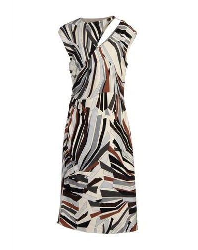 Emilio Pucci Knee-length Dress In Ivory