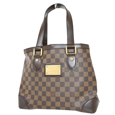 LOUIS VUITTON Pre-owned Hampstead Canvas Shoulder Bag () In Brown