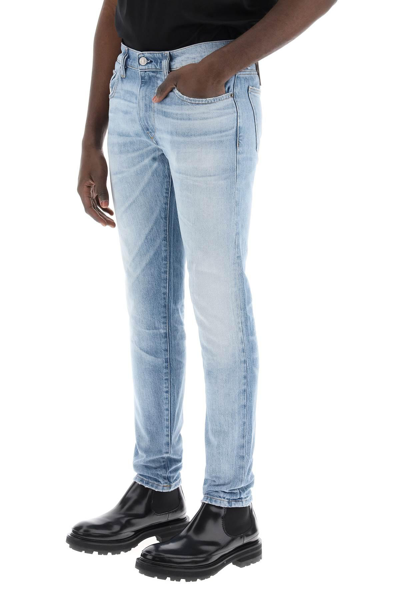Shop Diesel 2019 D-strukt Slim Fit Jeans In Light Blue