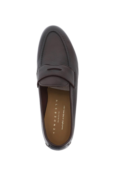 Shop Henderson Mocassins With Strap In Brown