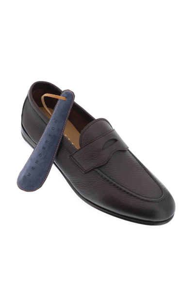 Shop Henderson Mocassins With Strap In Brown