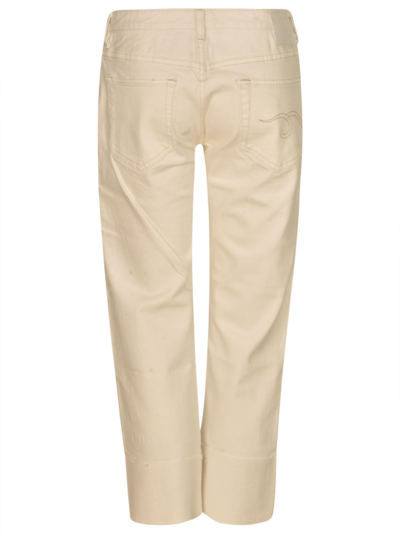 Shop R13 Boy Straight Jeans In White