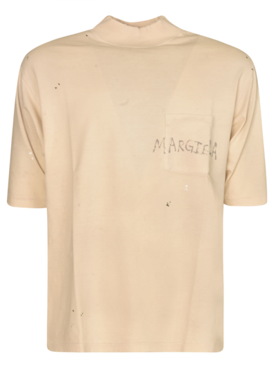 Shop Maison Margiela Patch Pocket T-shirt In 102